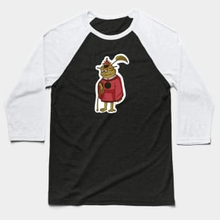 Emperor Frog Baseball T-Shirt